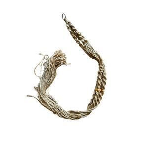 Vintage Macramé Beaded Hanging Plant Holder